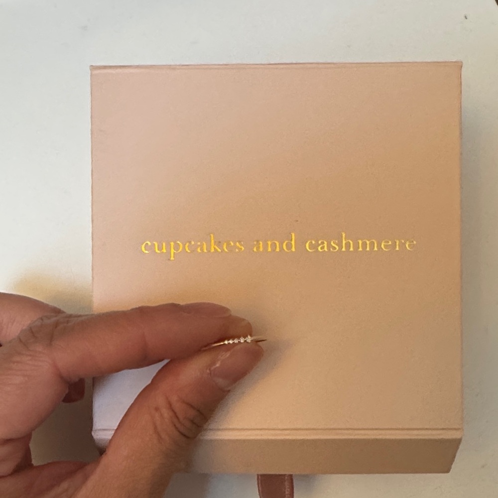 Cupcakes and Cashmere Diamond Ring